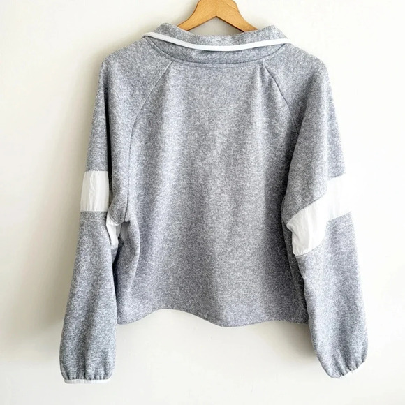PINK Victoria's Secret Gray and White Sweatshirt - Picture 6 of 8